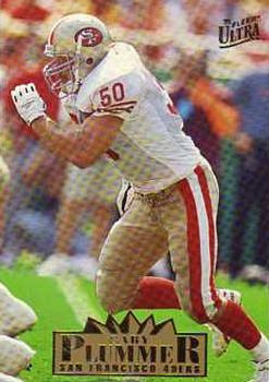 Gary Plummer San Francisco 49ers 1995 Ultra Fleer NFL #300
